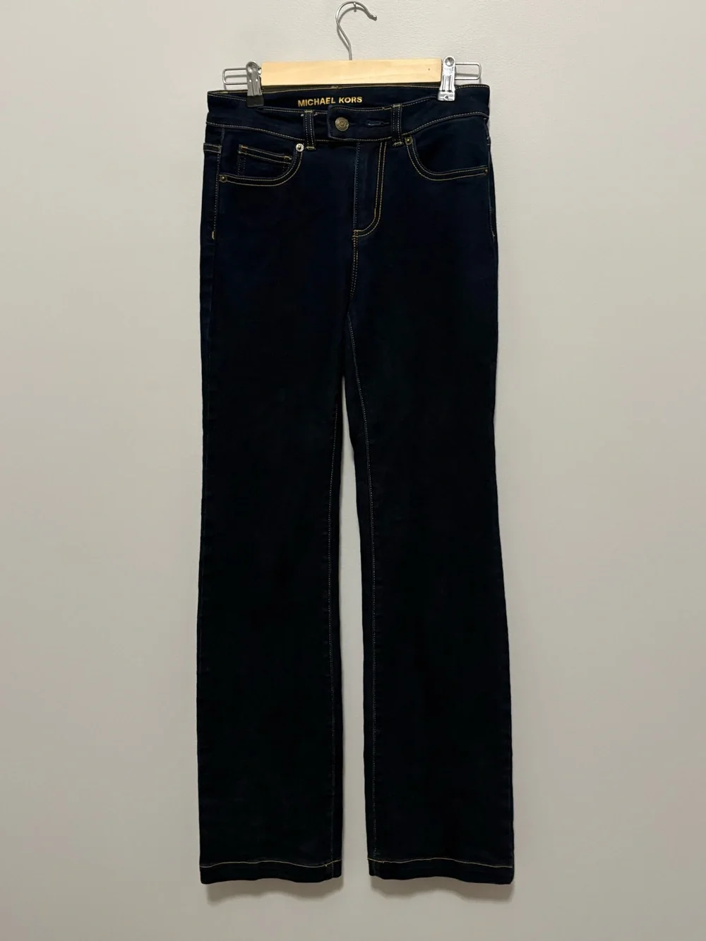 Michael Kors Dark Navy Flare Jeans